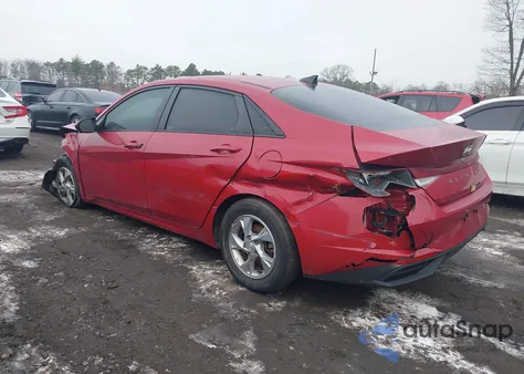 2021 Hyundai Elantra Se z USA, uszkodzony, nr VIN KMHLL4AG0MU182784